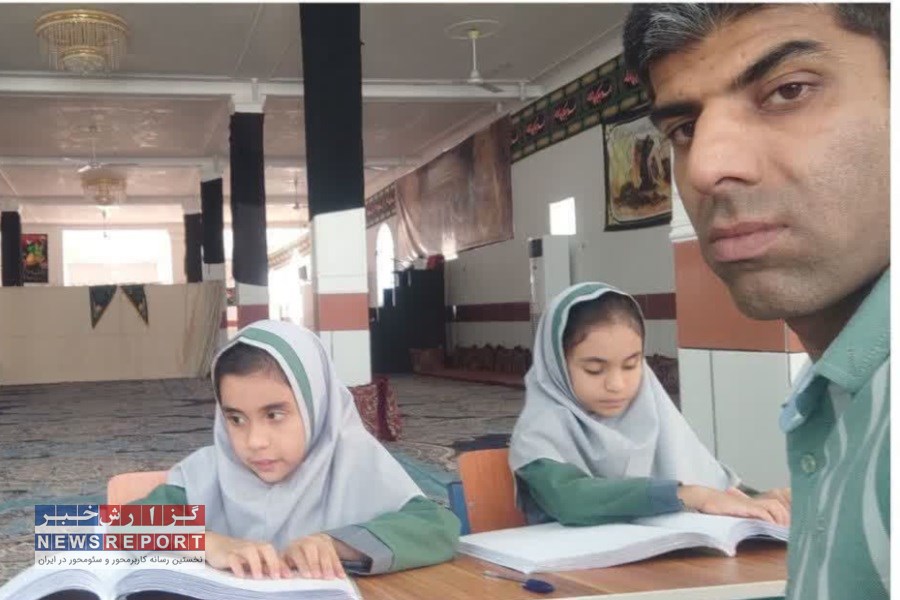 معلم علامرودشتی بانی تاباندن نور دانش در دل دو دانش آموز روشندل