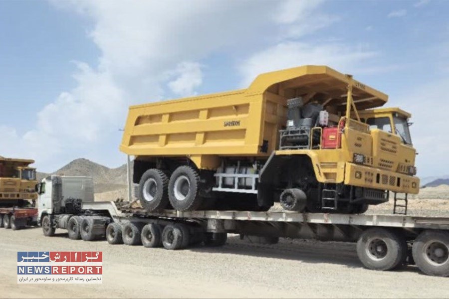 تسریع عملیات استخراج در معدن مس جانجا با ورود ماشین آلات جدید