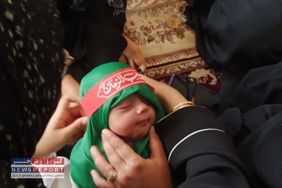 همایش شیر خوارگان حسینی در امامزاده عبدالله بافق برگزار شد