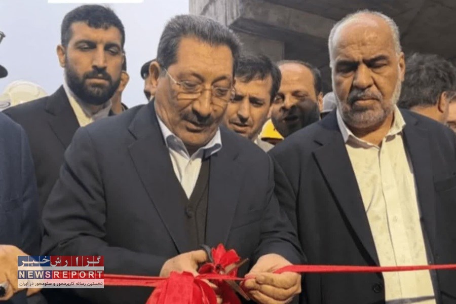 افتتاح  نیروگاه گازی مجتمع فولاد بافق با حضور وزیر صمت